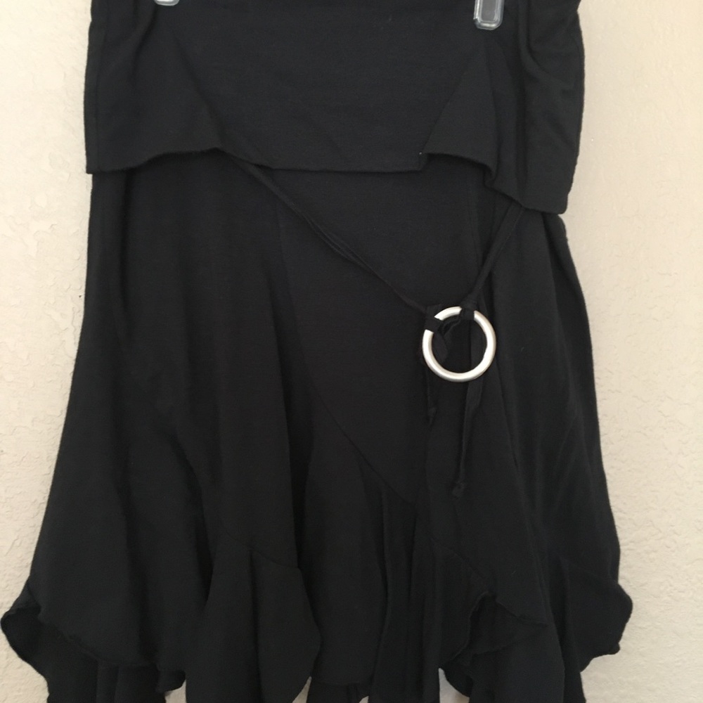 Black skirt